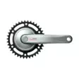 SHIMANO NEXUS Kampisarja FC-C6000 Square (Napavaihde) 170,0 mm 38T Hopea - Pyörän vaihteisto - 4550170529741 - 1