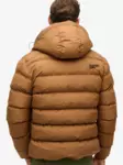 Superdry Hooded Sports Puffer Jacket miesten talvitakki ruskea - Miesten urheilutakit ja puvut - 50630683211 - 2