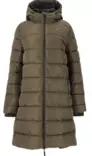 Whistler Amaret Long Puffer naisten talvitakki metsänvihreä - Naisten takit ja puvut - W204603-1071 - 1