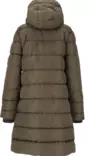 Whistler Amaret Long Puffer naisten talvitakki metsänvihreä - Naisten takit ja puvut - W204603-1071 - 2
