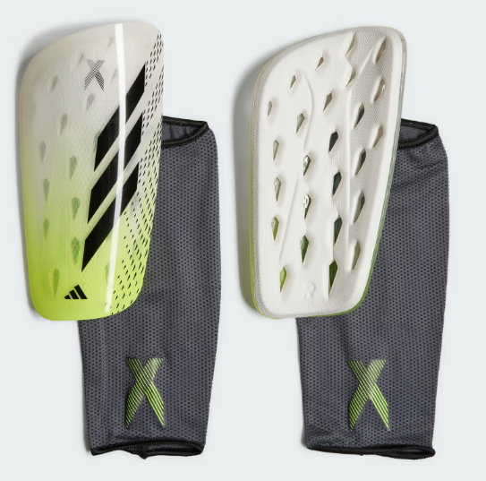 Adidas X League säärisuojat white/lemon - Jalkapallotarvikkeet- ja asusteet - IA0841 - 1