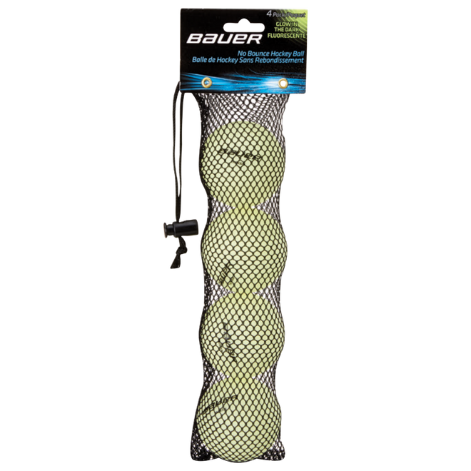 Bauer street hockey pallo Glow in the da - Street hockey - 688698304701 - 1