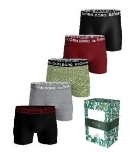 Björn Borg Cotton Stretch Boxer 5p multipack - Miesten väli- ja alusasut - 73214655051 - 1