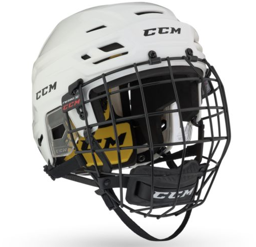 CCM Tacks 210 Combo jääkiekkokypärä valk - Jääkiekkokypärät - 1915203051 - 1