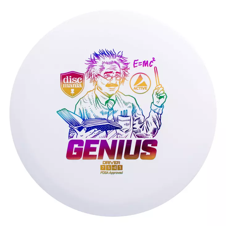 Discmania Active Genius frisbeegolfkiekk - Frisbeegolf - 64300303771 - 1