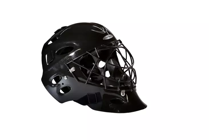 Fatpipe GK Helmet Pro SR maalivahdin kypärä musta - Salibandymaalivahdin varusteet - 6418712171361 - 1