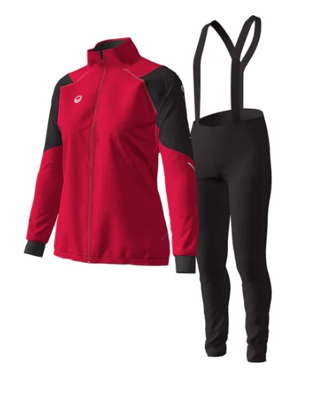 Halti Nietos naisten hiihtopuku punainen - Naisten hiihtovaatteet - 64385191821 - 1