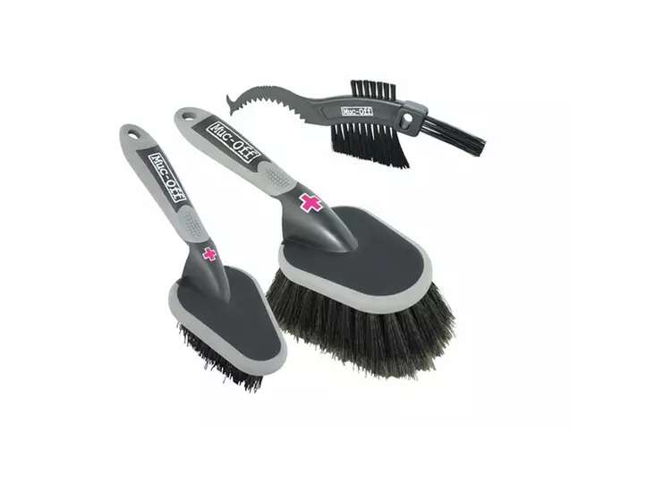 Muc-Off 3x Premium Brush Set - Pyörän työkalut ja voiteluaineet - 5037835220001 - 1