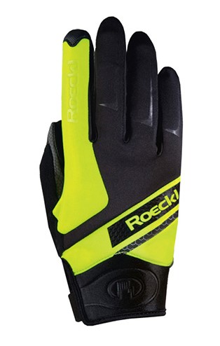 Roeckl Lidhult hiihtohanskat musta/kelta - Urheiluhanskat - 40447913981 - 1