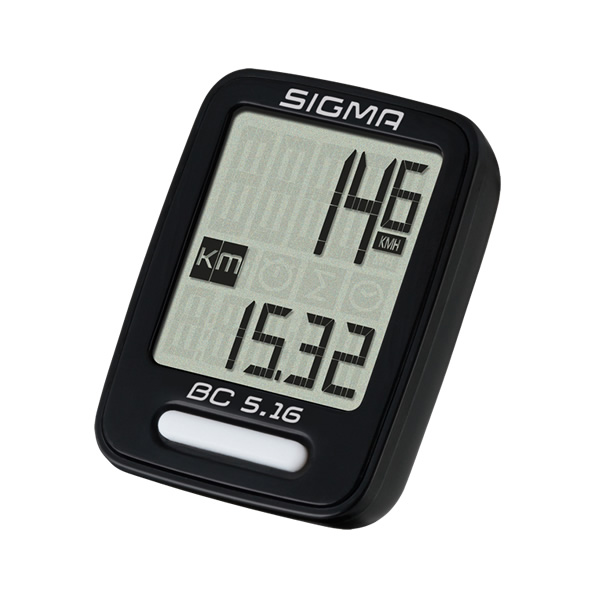 Sigma pyöränmittari BC 5.16 - Pyörän mittarit - 4016224051601 - 1