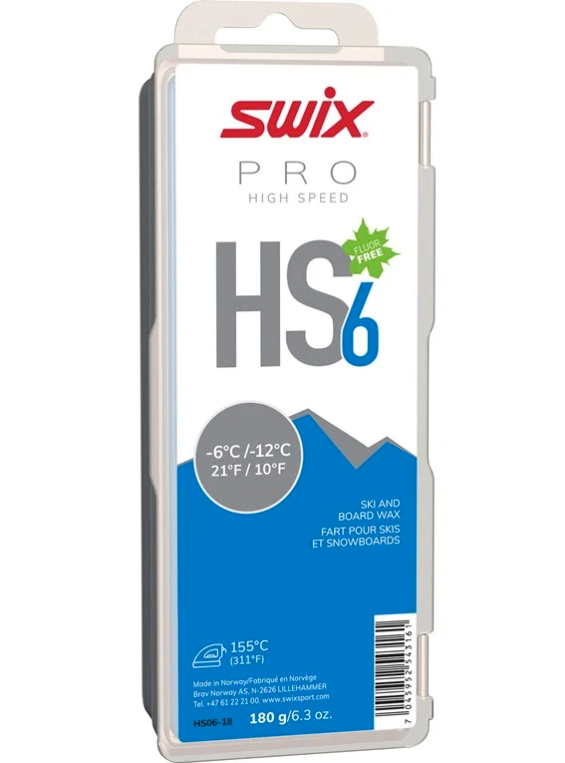 Swix HS6 luistovaha 180g / -6..-12 - Luistovahat - 7045952543161 - 1