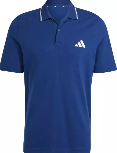 Adidas SL PQ PS miesten pikee tummansininen - Miesten t-paidat - JE9021 - 1