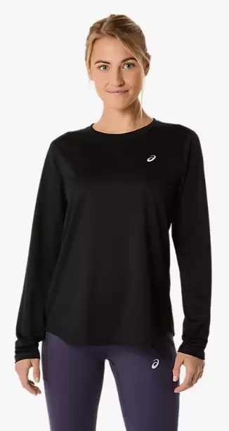 Asics Core LS Top naisten juoksupaita musta - Naisten juoksuvaatteet - 2012D181-001 - 1