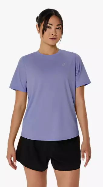 Asics Core SS Top naisten juoksupaita laventeli - Naisten juoksuvaatteet - 2012D170-501 - 1