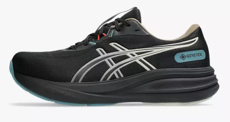Asics Gel-Pulse 17 GTX miesten juoksukengät musta/harmaa - Miesten juoksukengät - 1011C154-001 - 1