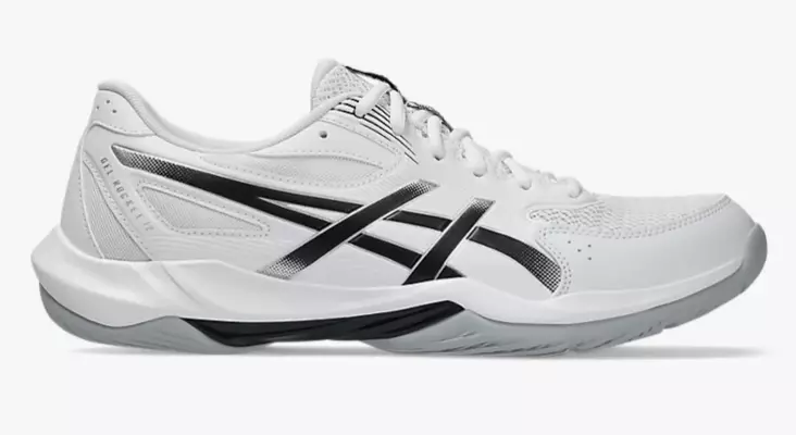 Asics Gel-Rocket 12 sisäpelikengät valkoinen/musta - Miesten sisäpeli ja treenikengät - 1071A116-101 - 1