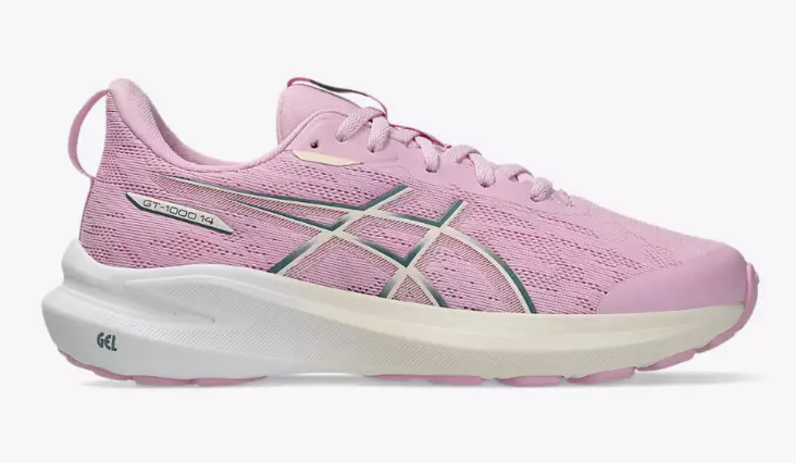 Asics GT-1000 14 GS lasten lenkkarit roosa - Lasten juoksukengät - 1014A382-701 - 1