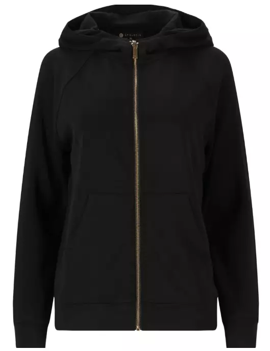 Athlecia Jacey Full Zip naisten treenihupparitakki musta - Naisten treenivaatteet - EA243366-1001 - 1