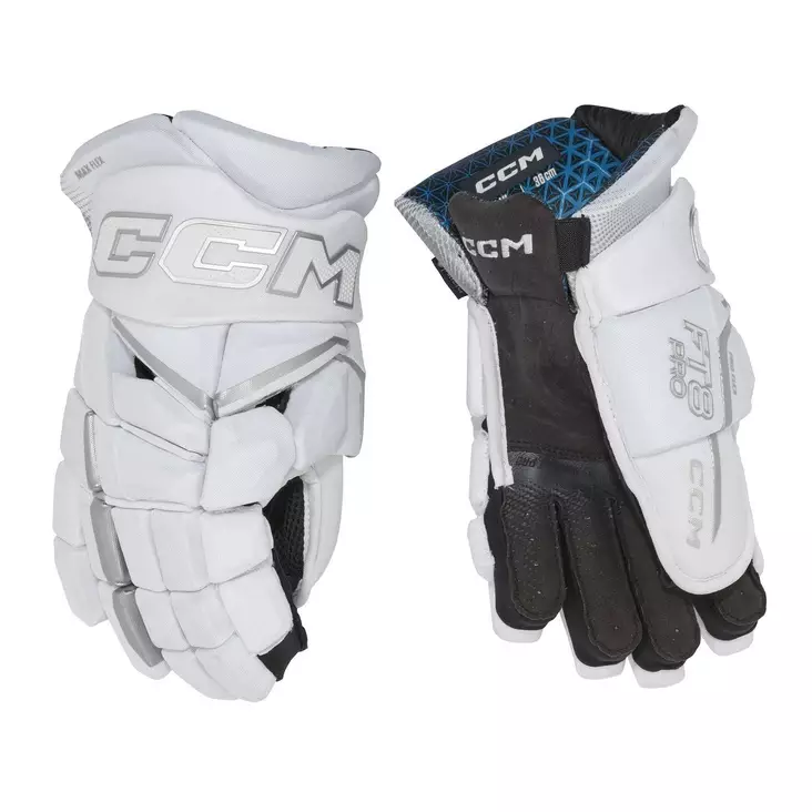 CCM Jetspeed FT8 PRO WHITE JR jääkiekkohanskat valkoinen - Jääkiekkohanskat - 68397831821 - 1
