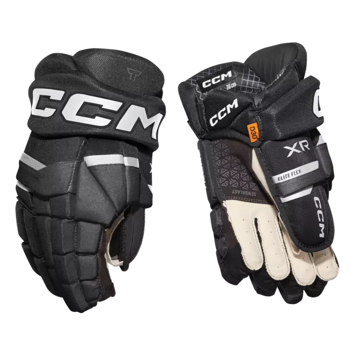 CCM Tacks XR SR jääkiekkohanskat musta/valkoinen - Jääkiekkohanskat - 68397836761 - 1