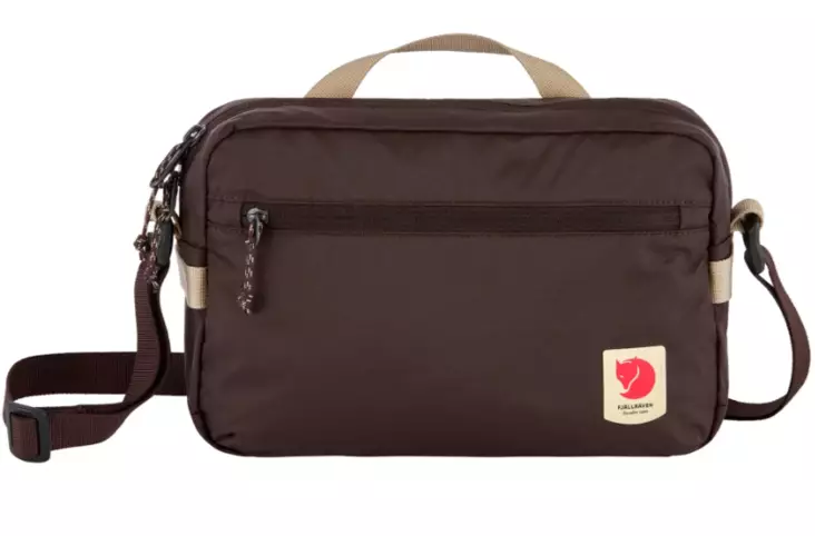 Fjällräven High Coast Crossbody olkalaukku black oak - Urheilureput ja -laukut - 7323451205231 - 1