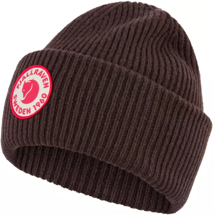 Fjällräven Logo Hat pipo tummanruskea - Pipot, lippikset ja pannat - 7323451205491 - 1