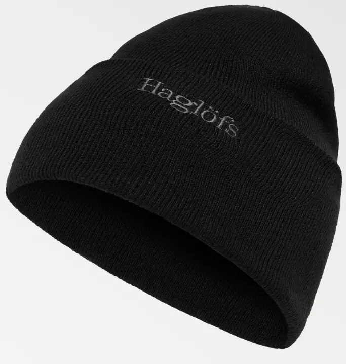 Haglöfs Outsiders Beanie pipo musta - Pipot, lippikset ja pannat - 7318841945491 - 1