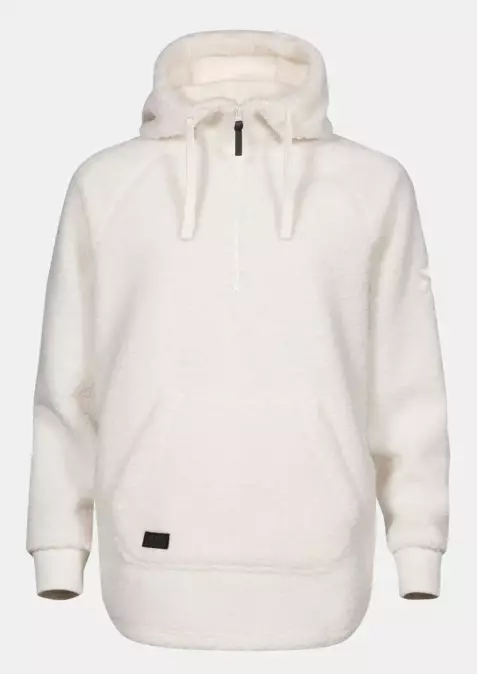 Halti Lykky Fleece pullover naisten fleecepusero luonnonvalkoinen - Naisten urheilupaidat ja hupparit - 065-0571-G01 - 1
