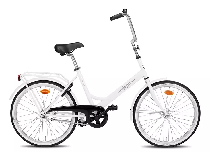 Helkama Jopo 24" 1v polkupyörä valkoinen - Nuorten pyörät 24" - 26" - 6417492005941 - 1