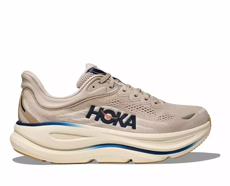 Hoka Bondi 9 juoksukengät harmaa - Miesten juoksukengät - 19860555301 - 1
