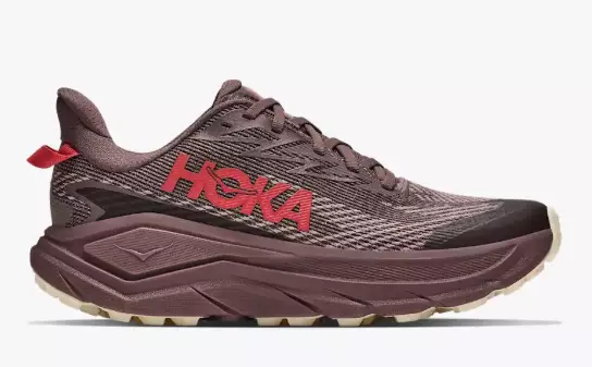 Hoka Challenger 8 GTX juoksukengät punaruskea - Naisten juoksukengät - 1986059231 - 1