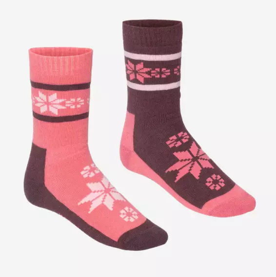 Kari Traa Rusa Sock 2-pack sukkapaketti luumu/koralli - Urheilusukat - 70486533031 - 1