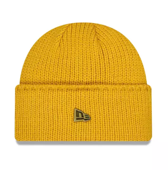 New Era Wide Cuff Beanie pipo keltainen - Pipot, lippikset ja pannat - 198058817791 - 1