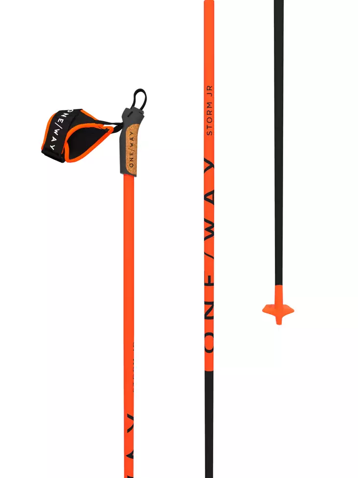 One Way Storm JR hiihtosauvat neon flame - Hiihtosauvat - 900297320621 - 1