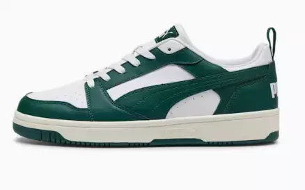 Puma Rebound v6 low tennarit valkoinen/vihreä - Miesten tennarit - 40679838831 - 1