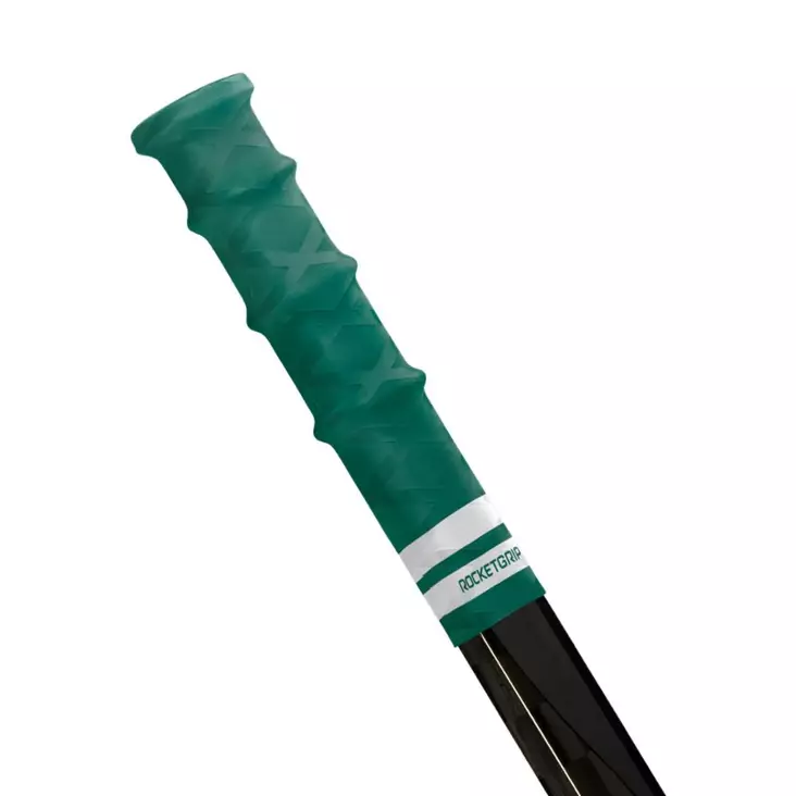 Rocketgrip Rubber YTH/JR mailagrippi vihreä/valkoinen - Jääkiekkomailatarvikkeet - 4751039040951 - 1