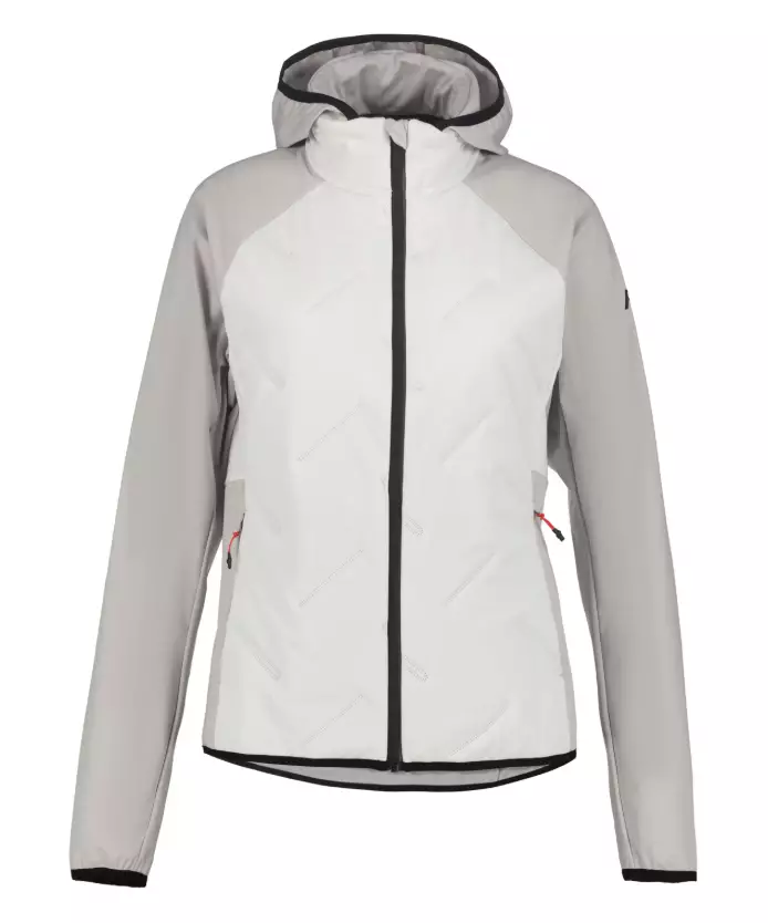 Rukka Melta Hood D naisten hiihtotakki valkoinen/harmaa - Naisten hiihtovaatteet - 643859427971 - 1