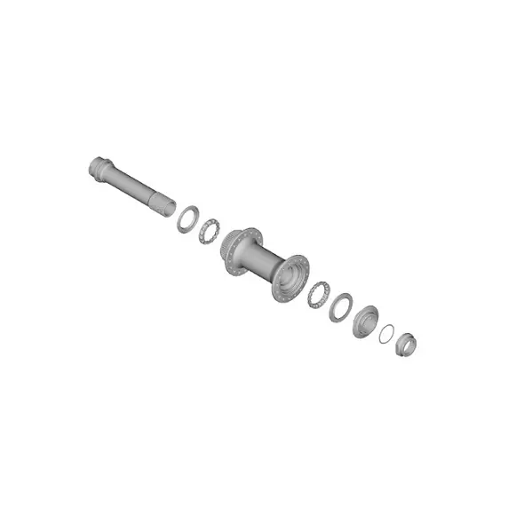 Shimano HB-M618 napa-akseliyksikkö - Pyörän renkaat ja kiekot - 4524667404941 - 1