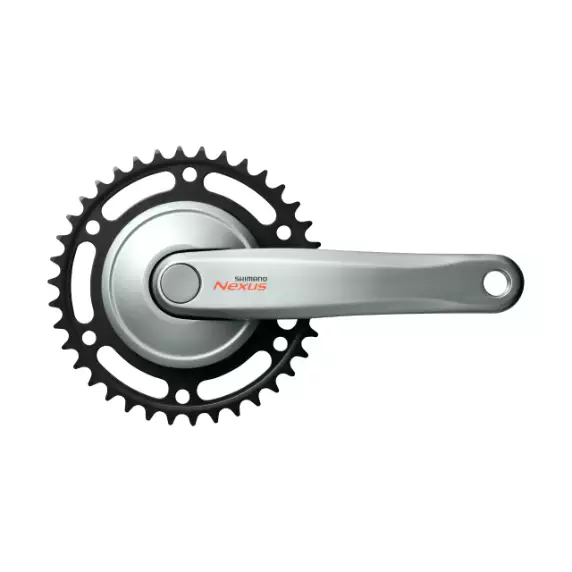SHIMANO NEXUS Kampisarja FC-C6000 Square (Napavaihde) 170,0 mm 38T Hopea - Pyörän vaihteisto - 4550170529741 - 1