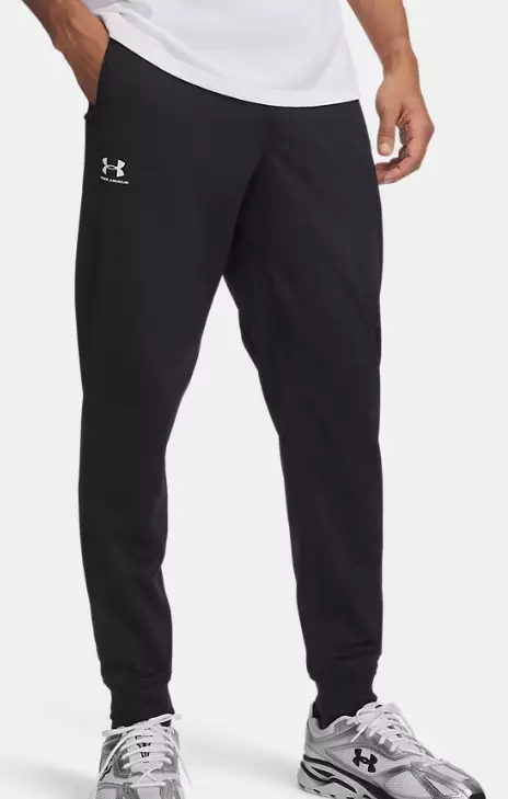 Under Armour Sportstyle Tricot Jogger miesten verkkahousut musta - Miesten urheiluhousut - 1290261-001 - 1