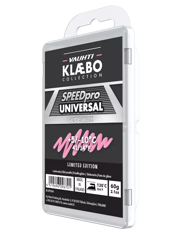 Vauhti Klaebo Speed Pro Universal luistovaha 60g +5..-10 - Luistovahat - 6419696096701 - 1