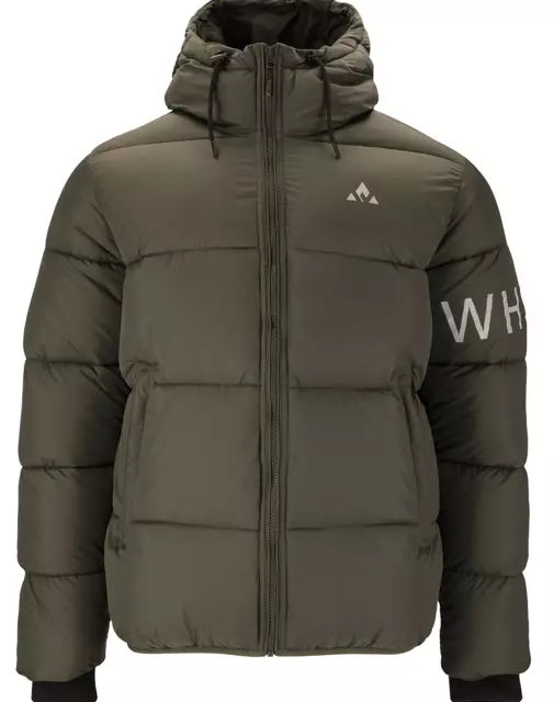 Whistler Drift Puffer Jacket lasten talvitakki metsänvihreä - Lasten urheilutakit ja puvut - W234098-1071 - 1