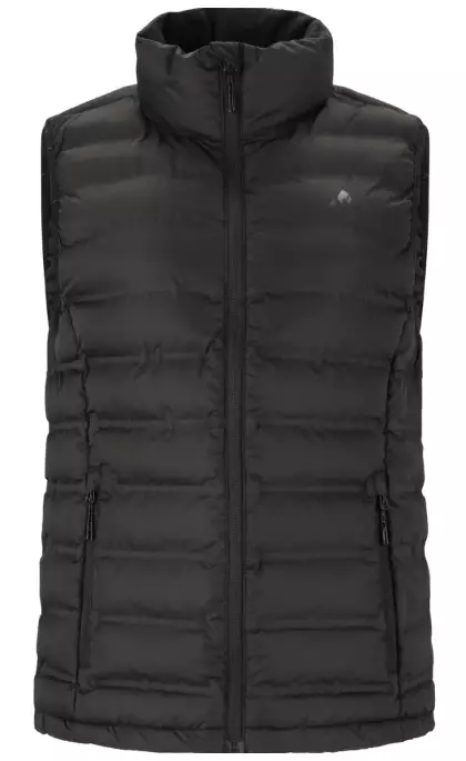 Whistler Froze Light Puffer Vest naisten toppaliivi musta - Naisten takit ja puvut - W253216-1001 - 1