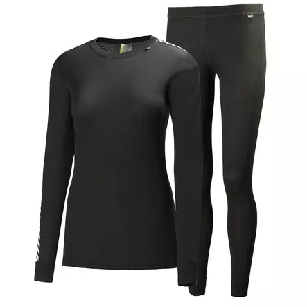Helly Hansen Comfort Light Set naisten urheilukerrasto musta - Naisten aluspaidat - 41-41-70400544052 - 1