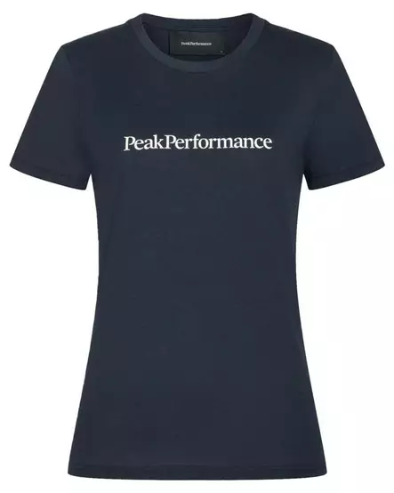 Peak Performance Ground Tee naisten t-paita blue shadow - Naisten paidat ja yläosat - 41-41-73332694912 - 1