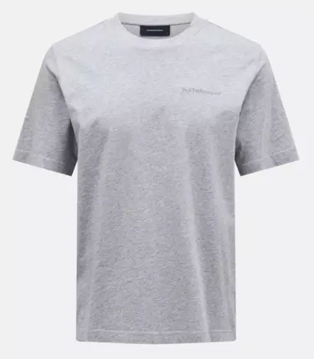 Peak Performance Original Small Logo Tee miesten t-paita harmaa - Miesten paidat ja yläosat - 41-41-73332697522 - 1