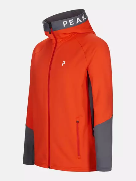 Peak Performance Rider Zip Hood miesten hupparitakki super nova/deep earth - Miesten paidat ja yläosat - 41-41-73332691932 - 2