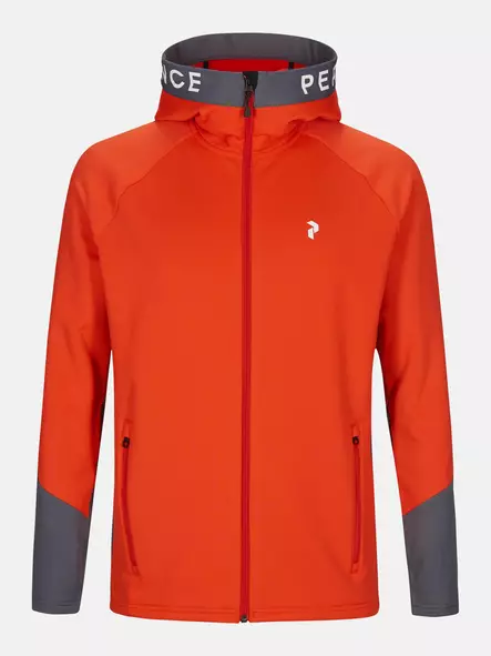 Peak Performance Rider Zip Hood miesten hupparitakki super nova/deep earth - Miesten paidat ja yläosat - 41-41-73332691932 - 1