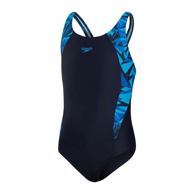 Speedo Hyperboom Splice Muscleback lasten uimapuku true navy -  - 41-41-50537447032 - 1