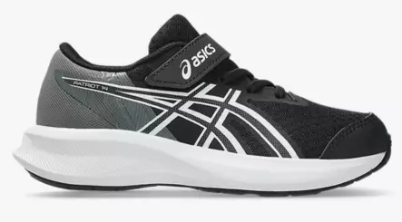 Asics Patriot 14 PS lasten juoksukengät musta/valkoinen - Lasten juoksukengät - 1014A391-002 - 1